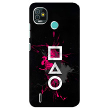 Чохол Гра в кальмара для TECNO Pop 4 LTE – Ранги