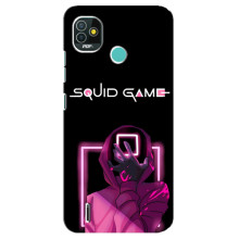 Чехол Гра в кальмара для TECNO Pop 4 LTE