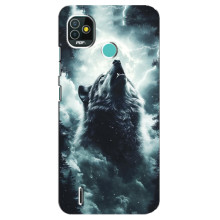 Чехол с картинкой «Хищники» для TECNO Pop 4 LTE