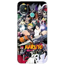 Купить Чехлы на телефон с принтом Anime для Техно Поп 4 лте (Наруто постер)