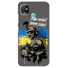 Патриотический Чехол для TECNO Pop 4 LTE (Слава Украине)