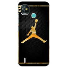 Силиконовый Чехол Nike Air Jordan на Техно Поп 4 лте (Джордан 23)