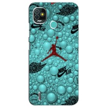 Силиконовый Чехол Nike Air Jordan на Техно Поп 4 лте (Джордан Найк)