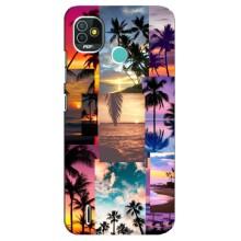 Силиконовый чехол с КАРТИНКАМИ лето для TECNO Pop 4 LTE (AlphaPrint) – Летний отпуск