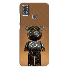 Чохли для TECNO POP 4 Pro - Bearbrick Louis Vuitton (PREMIUMPrint)