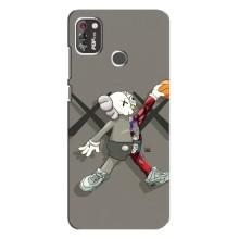 Чохли для TECNO POP 4 Pro - Bearbrick Louis Vuitton (PREMIUMPrint) (Беарбрік Джордан)