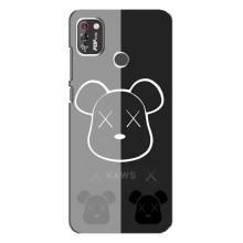 Чохли для TECNO POP 4 Pro - Bearbrick Louis Vuitton (PREMIUMPrint) – БеарБрік очі