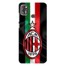 Чехлы для TECNO POP 4 Pro (VPrint) - Футбольные клубы (ФК Милан)