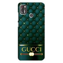 Чехлы ГУЧЧИ для Техно Поп 4 Про (AlphaPrint) (Текстура Гуччи)