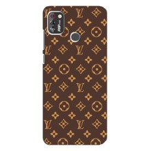 Чехлы Луи Витон для TECNO POP 4 Pro (AlphaPrint - LOUIS VUITTON) (фон LOUIS VUITTON)