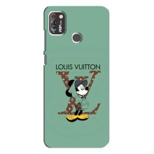 Чехлы Луи Витон для TECNO POP 4 Pro (AlphaPrint - LOUIS VUITTON) (Микки Маус LV)