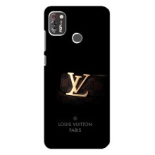 Чехлы Луи Витон для TECNO POP 4 Pro (AlphaPrint - LOUIS VUITTON) (ремешок LV)