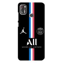 Чехлы PSG для TECNO POP 4 Pro (AlphaPrint) (футболка ПСЖ)