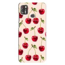 Чехлы с Фруктами для TECNO POP 4 Pro (VPrint) (Вишня)