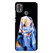 Чехлы с футболистом Ерлинг Холанд для TECNO POP 4 Pro (AlphaPrint) (футболист Холанн)