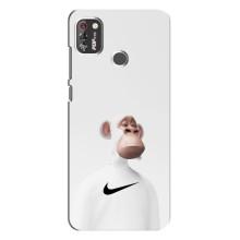 Чехлы с Обезьянами NFT для TECNO POP 4 Pro (AlphaPrint) (обезьяна NFT Nike)