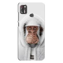 Чехлы с Обезьянами NFT для TECNO POP 4 Pro (AlphaPrint) (обезьяна NFT в тату)