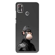 Чехлы с Обезьянами NFT для TECNO POP 4 Pro (AlphaPrint) (стильная обезьяна NFT)
