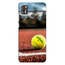 Чехлы с принтом Спортивная тематика для TECNO POP 4 Pro (Теннисный корт)
