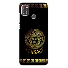 Чохли VERSACE для ТЕКНО ПОП 4 Про (PREMIUMPrint) – Logo Versace