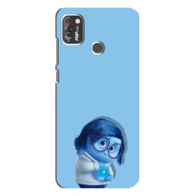 Чехол Головоломка для TECNO POP 4 Pro - (AlphaPrint) (Печаль)