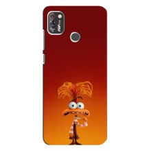 Чохол Головоломка для TECNO POP 4 Pro - (AlphaPrint) (Тривожність)