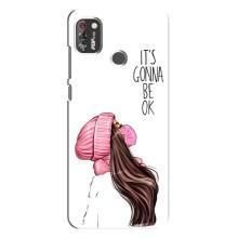 Чехол с печатью для TECNO POP 4 Pro - (Мода) (AlphaPrint) (Коронавирус)