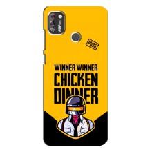 Чехол PUBG для Техно Поп 4 Про (AlphaPrint) (Pubg шлем)