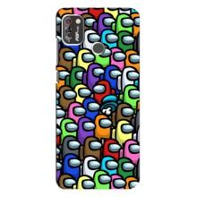 Чехол Амонг Ас для TECNO POP 4 Pro (AlphaPrint) (Убит)