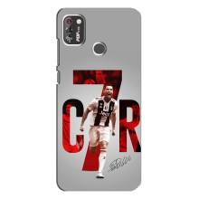 Чехол Криштиану Роналду для TECNO POP 4 Pro (AlphaPrint) (C7R)
