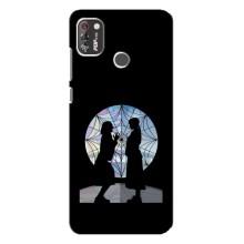 Чехлы Венсдей на TECNO POP 4 Pro Уэнсдей (AlphaPrint) (комната Уэнздей)