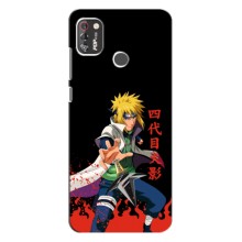 Купить Чехлы на телефон с принтом Anime для Техно Поп 4 про (Минато)