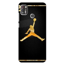 Силиконовый Чехол Nike Air Jordan на Техно Поп 4 про (Джордан 23)