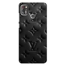 Текстурный Чехол Louis Vuitton для Техно Поп 4 про (Черный ЛВ)