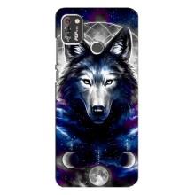 Защитные чехлы для Техно Поп 4 Про (AlphaPrint) (ХИТ продаж) ВОЛК (Волк)