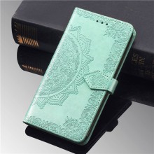 Шкіряний чохол (книжка) Art Case з візитницею для TECNO POP 4 – Бірюзовий