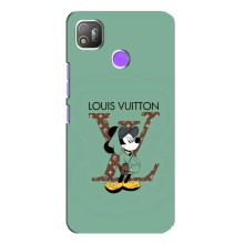 Чохли Луі Вітон для TECNO POP 4 (AlphaPrint - LOUIS VUITTON) (Міккі Маус LV)