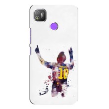 Чохли Мессі для TECNO POP 4 (AlphaPrint) (Messi Barca)