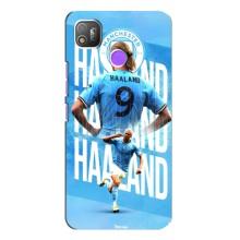 Чехлы с футболистом Ерлинг Холанд для TECNO POP 4 (AlphaPrint) – Erling Haaland