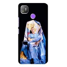 Чехлы с футболистом Ерлинг Холанд для TECNO POP 4 (AlphaPrint) – футболист Холанн