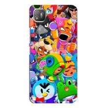 Чехлы Brawl Stars для TECNO POP 4 (AlphaPrint)