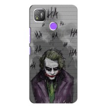 Чехлы с картинкой Джокера на TECNO POP 4 – Joker клоун