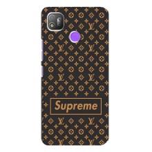 Чеохол для TECNO POP 4 з картинкою Supreme (AlphaPrint)