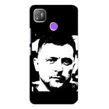 Чехол для TECNO POP 4 (AlphaPrint - с принтом Зеленского)