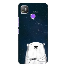 Силіконовий бампер з картинкою звірів для TECNO POP 4 (Ведмедиця)