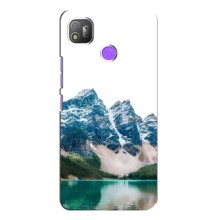 Силіконовий чохол з КАРТИНКАМИ літо для TECNO POP 4 (AlphaPrint) (Гори)