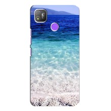 Силіконовий чохол з КАРТИНКАМИ літо для TECNO POP 4 (AlphaPrint) (Море)