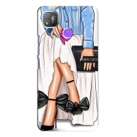 Силіконовый Чохол на TECNO POP 4 з картинкой Модных девушек – Мода