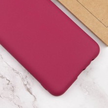 Чехол Silicone Cover Lakshmi Full Camera (A) для TECNO POP 5 – Бордовый