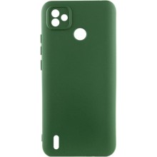 Чехол Silicone Cover Lakshmi Full Camera (A) для TECNO POP 5 (Зеленый)